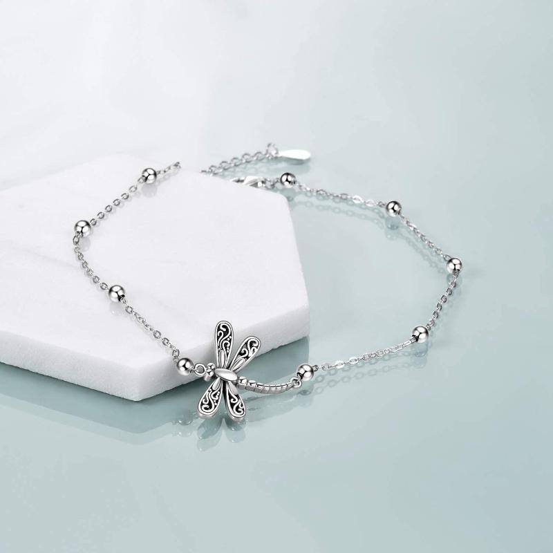 e474b2e1e0d5d32230bce4e2f83e316f - 925 Sterling Silver Dragonfly Bracelet Dragonfly Jewelry for Women Girls Gifts