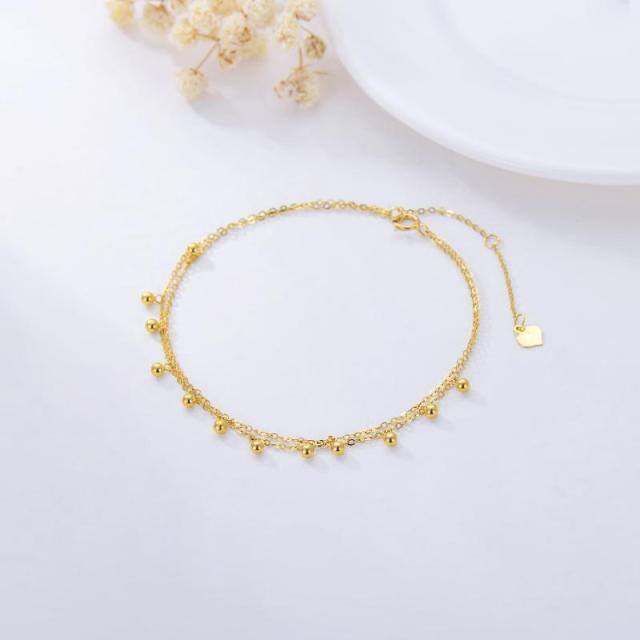 Bracciale con ciondolo in oro 14K-3