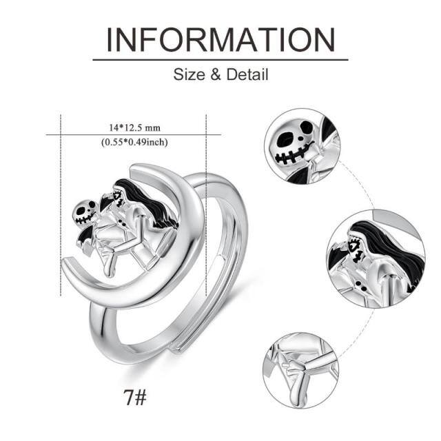 Sterling Silver Skull Ring-2
