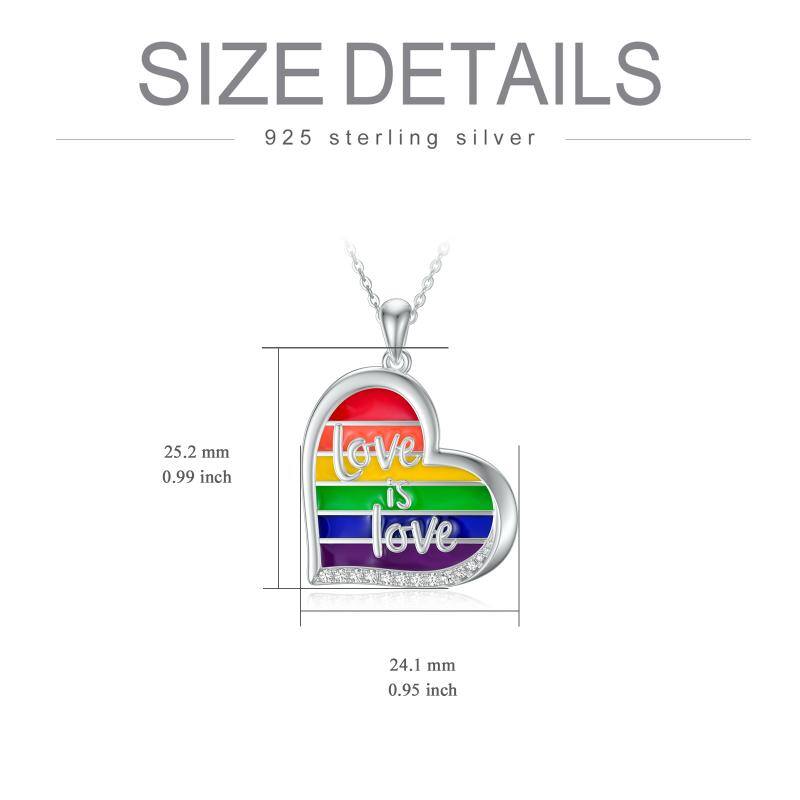 21ec22f61ba030c9f340b3eb3625abd3 - Love is Love Jewelry Pride Necklace for Women Rainbow Necklace