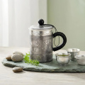 wholesale Pure 999 Fine Silver Elegant Handcrafted Silver Mug with Carved Fish and Wrapped Handle - Handicraft-0-2
