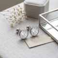wholesale 925 Sterling Silver Elegant Cz Stud Earrings In Classic  Setting-0-3