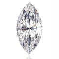Marquise-shaped Cultured Diamond Vs1-d-0-4