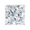 Princess Corner Cultured Diamond Vvs1-d-0-0