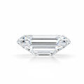 Emerald-cut Cultured Diamond Vs1-d-0-2