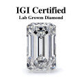 Emerald-cut Cultured Diamond Vs1-d-0-3