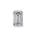 Emerald-cut Cultured Diamond Vs1-d-0-5