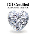 Heart-shaped Cultured Diamond Vvs2-e-0-6