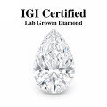 Pear-shaped Cultured Diamond Vs1-d-0-0