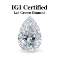 Pear-shaped Cultured Diamond Vs1-d-0-1