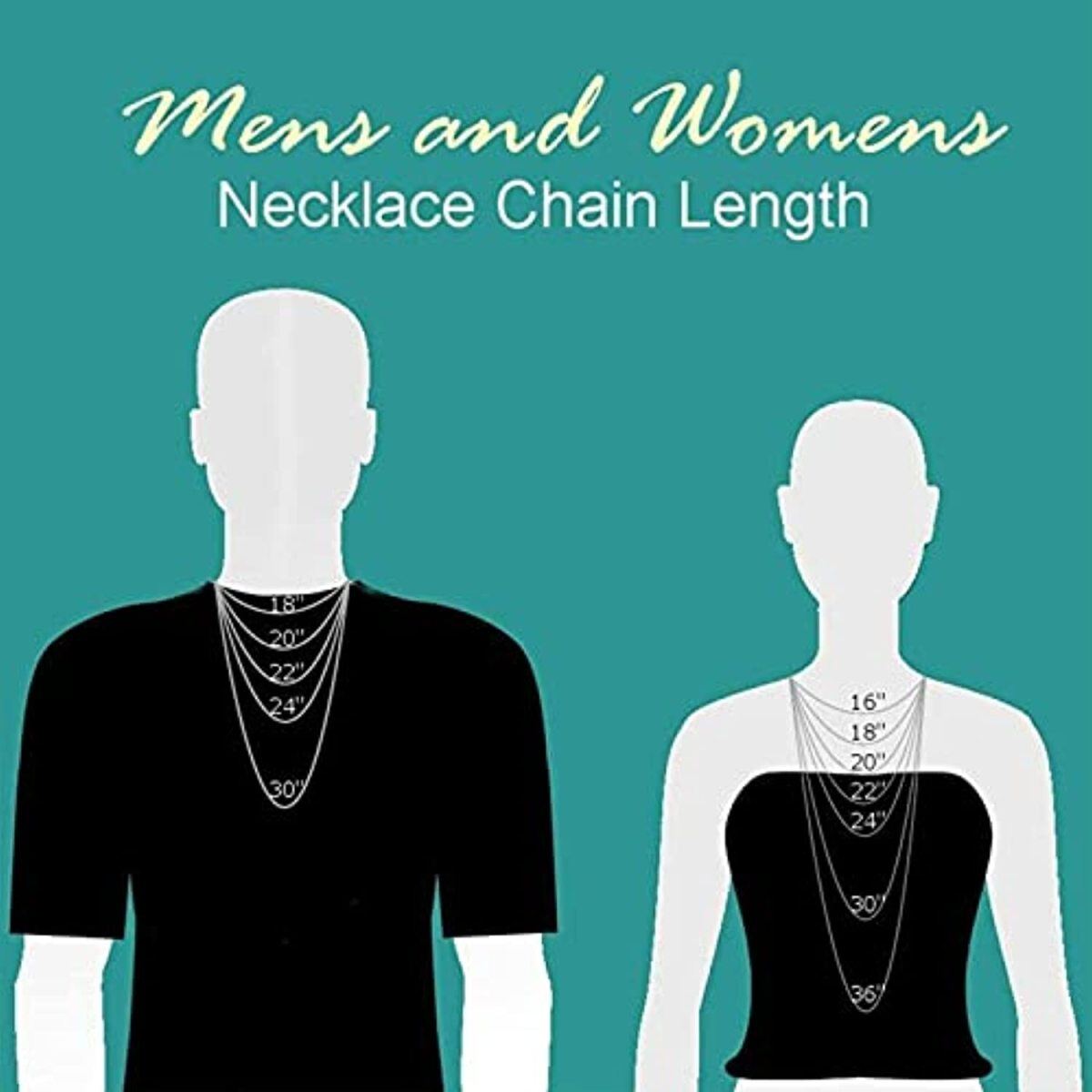 Sterling Silver Curb Link Chain Necklace-6