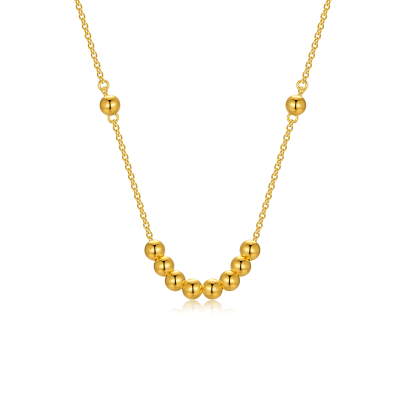 14K Gold Mother Pendant Necklace-1