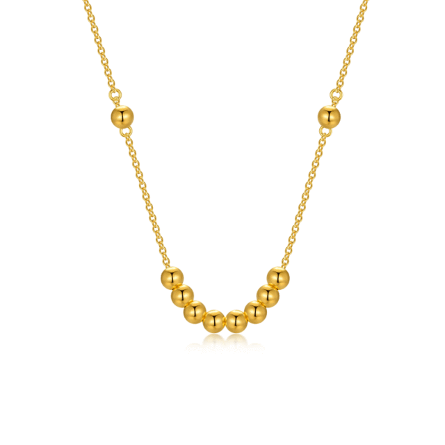 14K Gold Mother Pendant Necklace-0