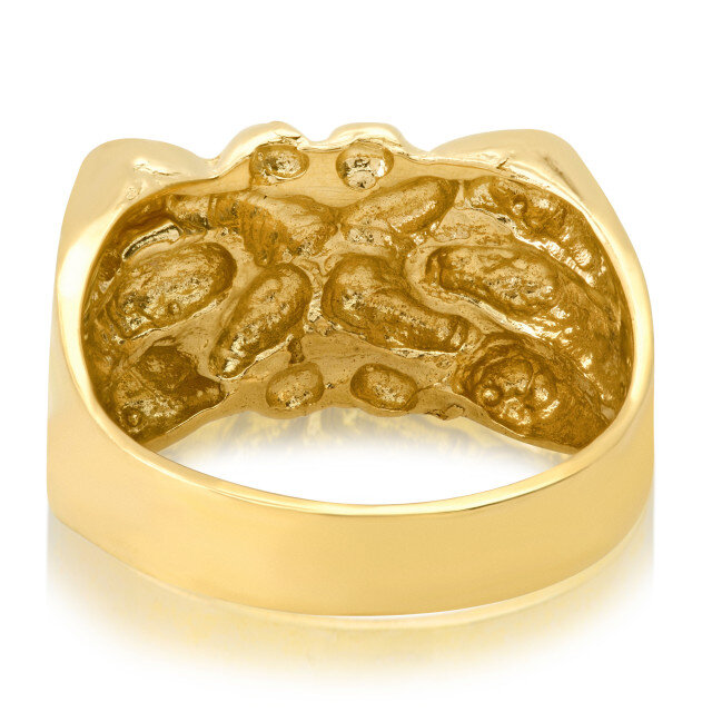 Anello in oro 14K per uomo-5