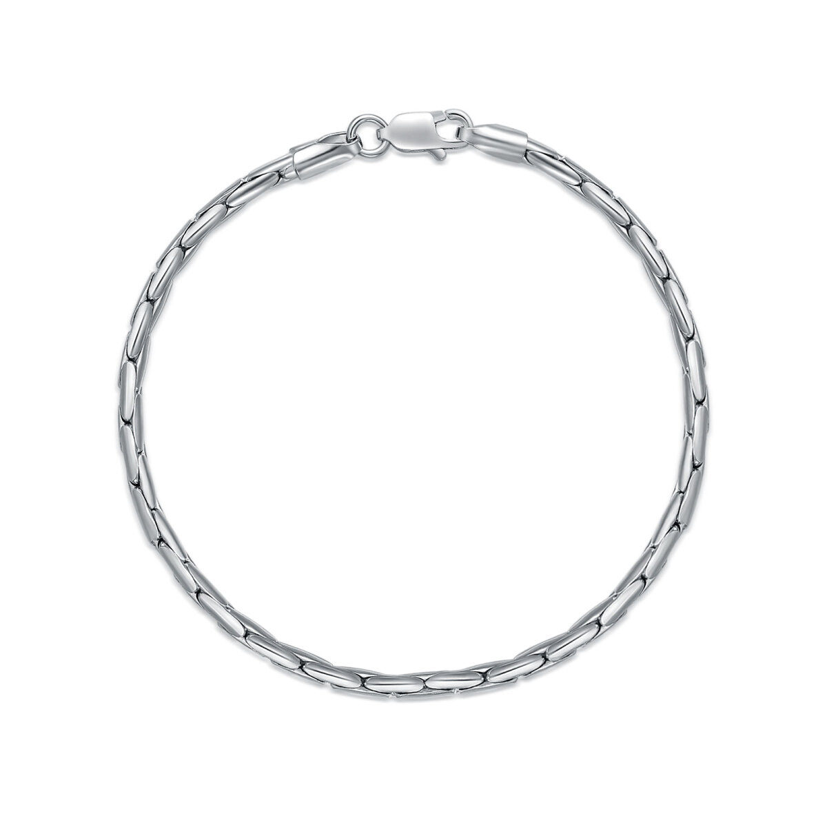 Sterling Silver Chain Bracelet-1