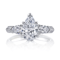 wholesale S925 Sterling Silver Wedding Ring With Pear And Marquise Diamond Accents Elegant Bridal Jewelry Design For Special Occasions-0-3