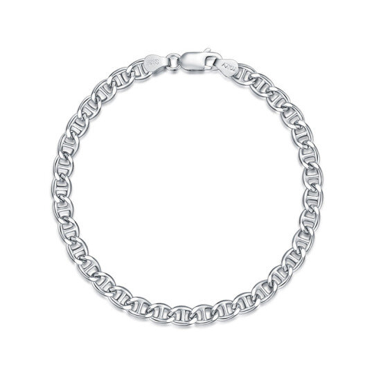 Sterling Silver Single Chain Anklet