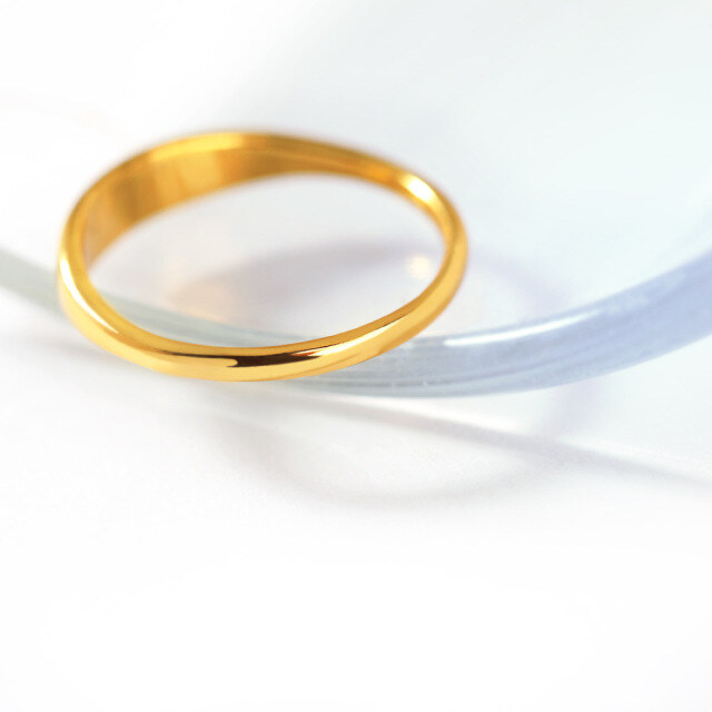 Anel de sinete gravável em anéis de sinete em ouro amarelo sólido 10K para mulheres-5
