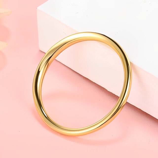 Anel de sinete gravável em anéis de sinete em ouro amarelo sólido 10K para mulheres-3
