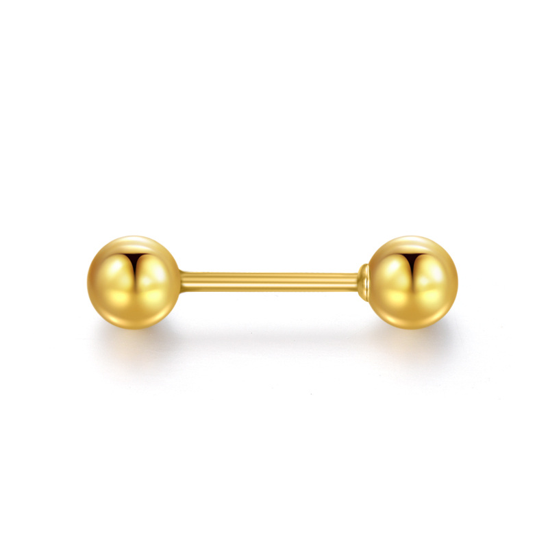 14K Gold Zungenschmuck