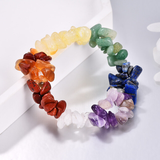 Amethyst Crystal Beads Bracelet-2