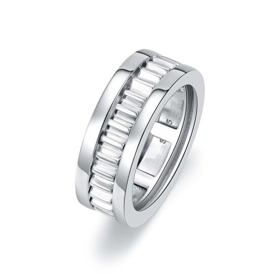 Bague en argent sterling pour hommes