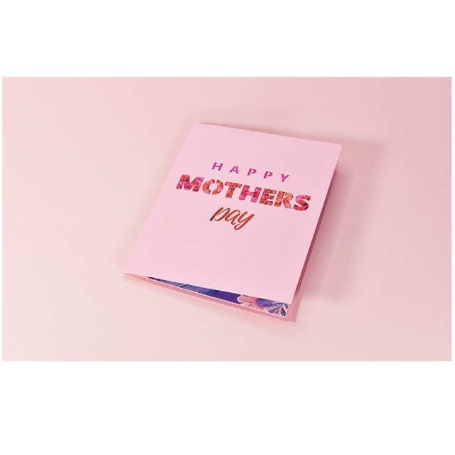 Three-dimensional Creative Happy Mother's Day Greeting Card for Mother-3