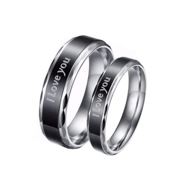 Sterling Silver Couple Couple Rings-5