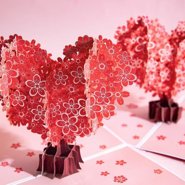 Valentine's Day Three-Dimensional Card Exquisite Couple Creative To Send Girlfriend-2