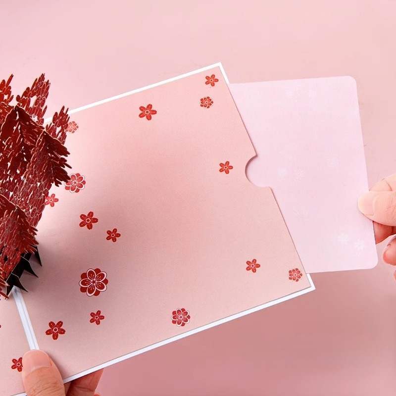 Tarjeta Tridimensional Del Día De San Valentín Pareja Exquisita Creativa Para Enviar Novia-4