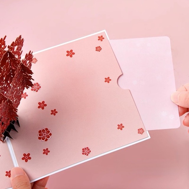 Cartão tridimensional de dia dos namorados casal requintado criativo para enviar namorada-3