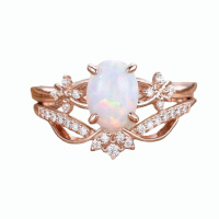 wholesale S925 Sterling Silver Ring Set-US # 4