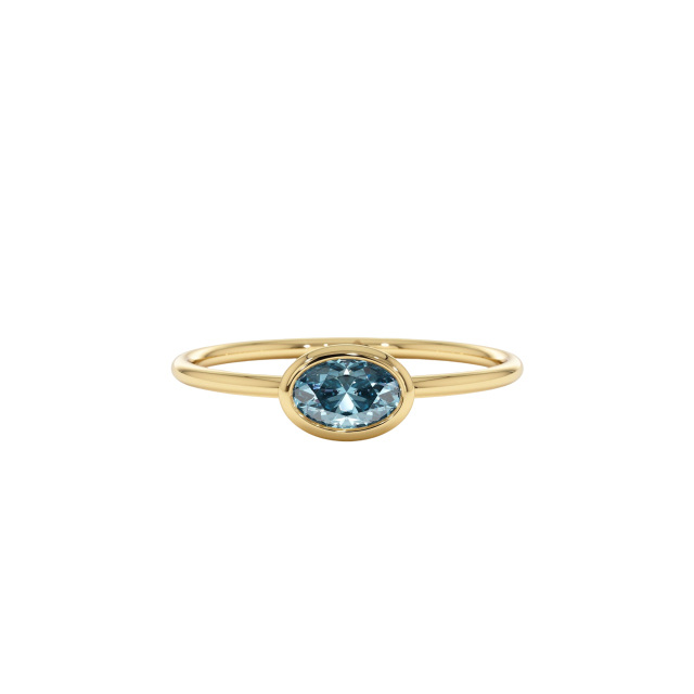 14K Gold Topaz Couple & Mother & Sisters Ring-1