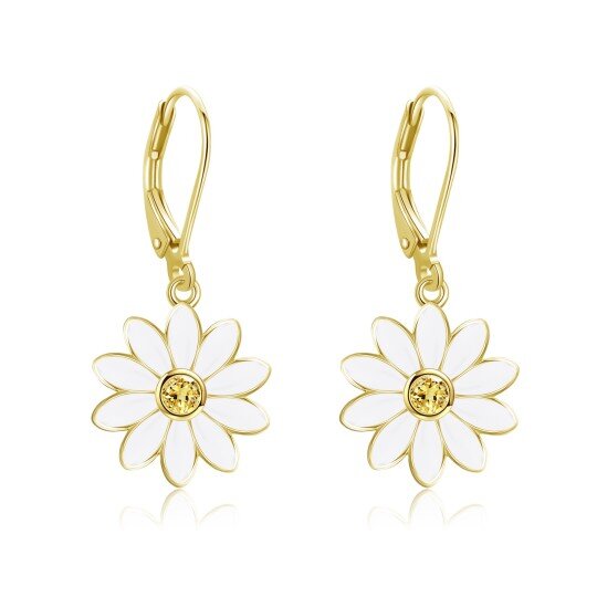925 Sterling Silver Daisy Studs Earrings As Gifts for Women Girls