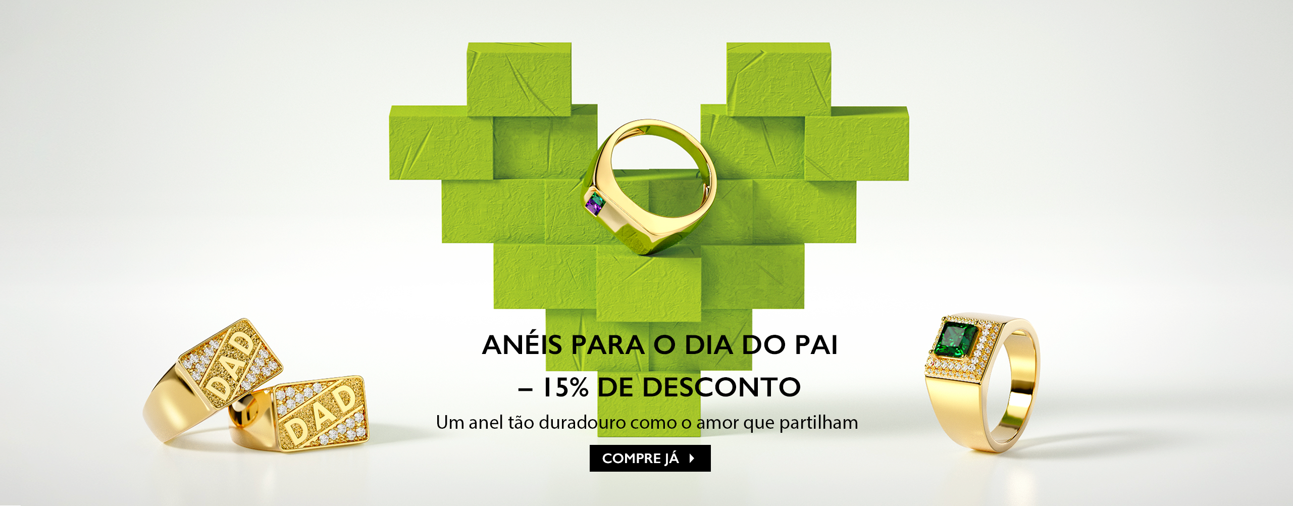 Anéis para o Dia do Pai