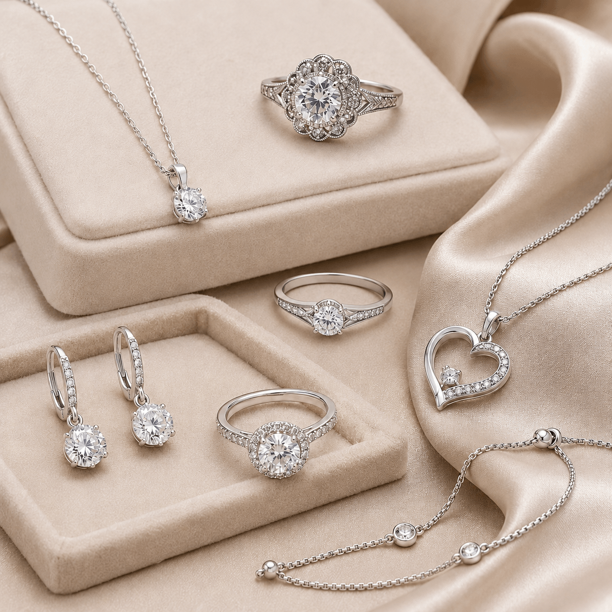 Silver jewelry
