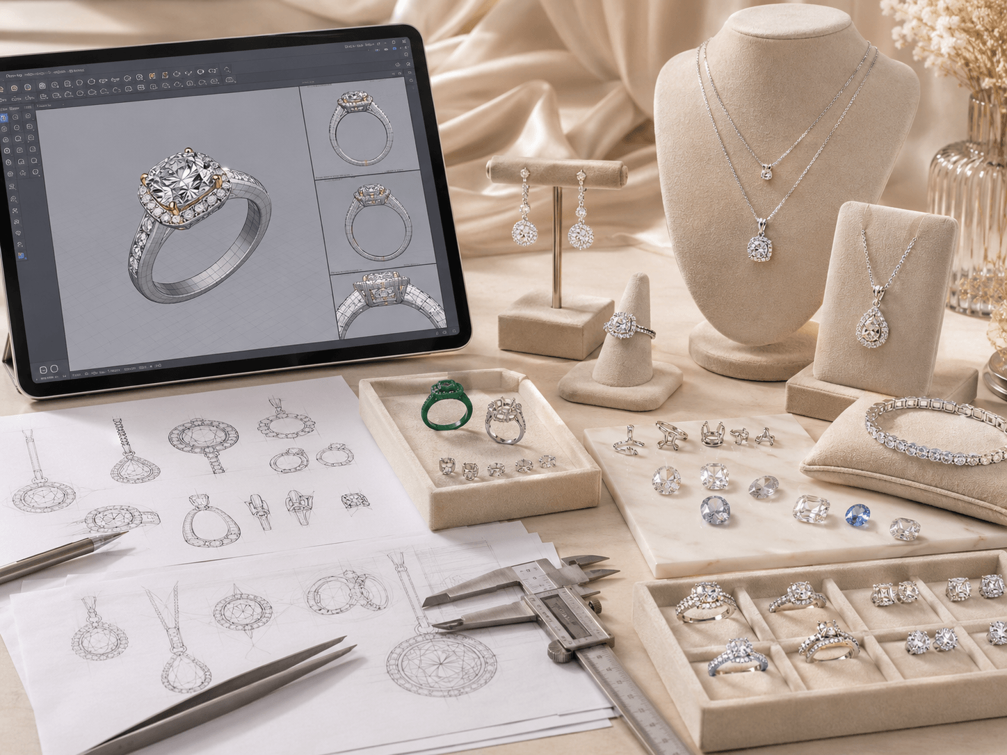 Jewelry customization production equipment
