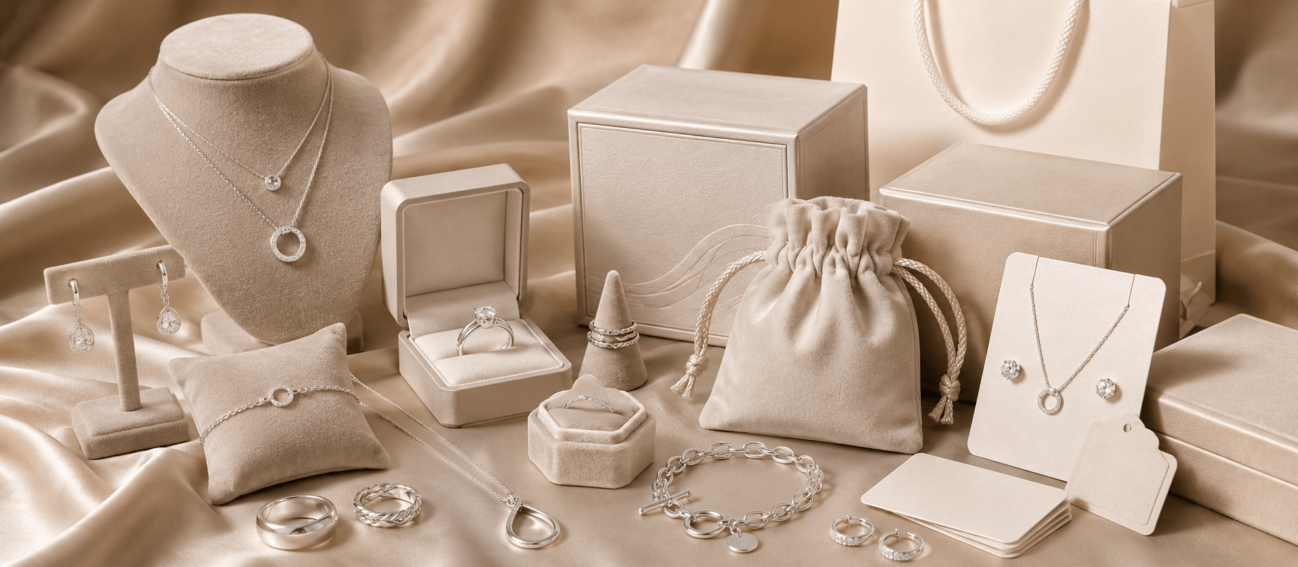 Branded jewelry packaging products