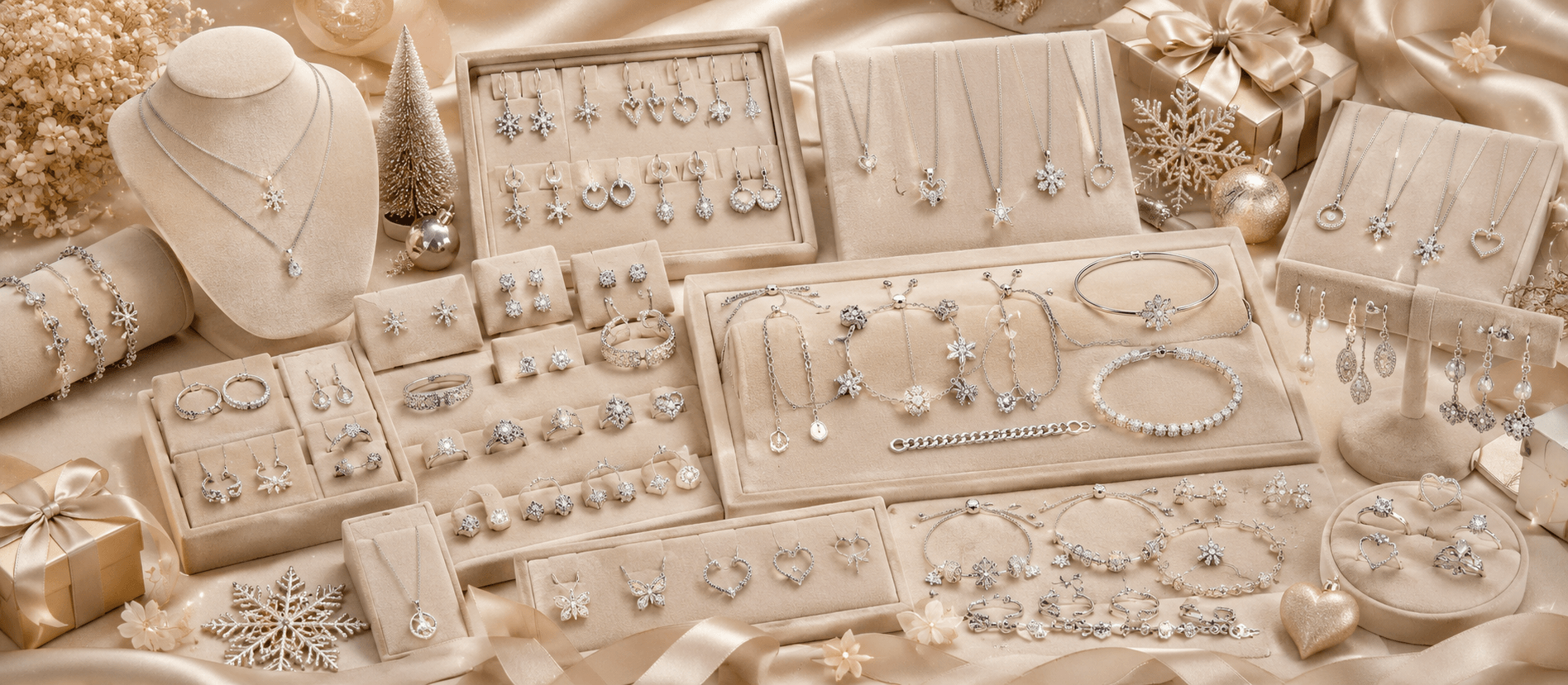 Seasonal holiday jewelry inventory