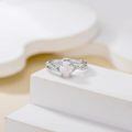wholesale S925 Sterling Silver Opal Wedding Ring-0-3